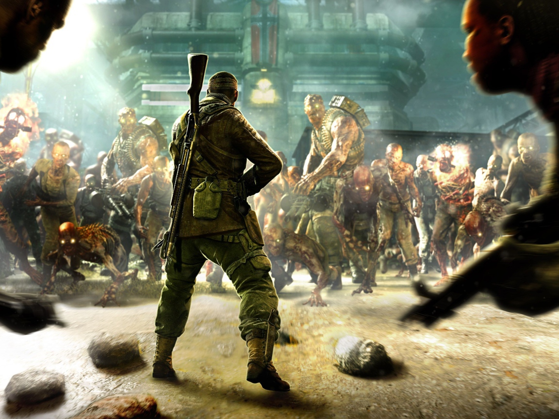 Скриншот компьютерной игры Zombie Army 4: Dead War