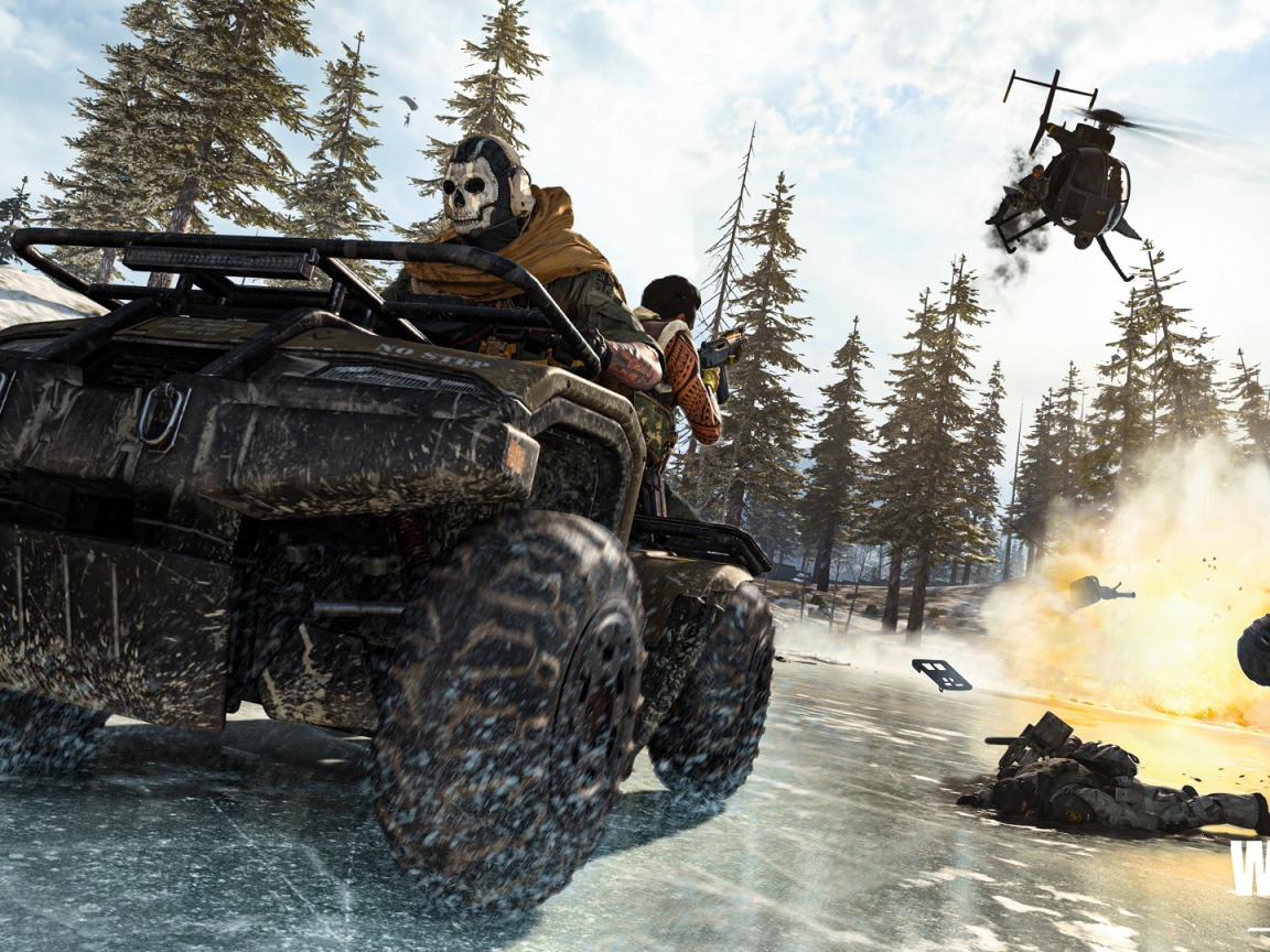 Скриншот компьютерной игры Call of Duty: Warzone, 2020