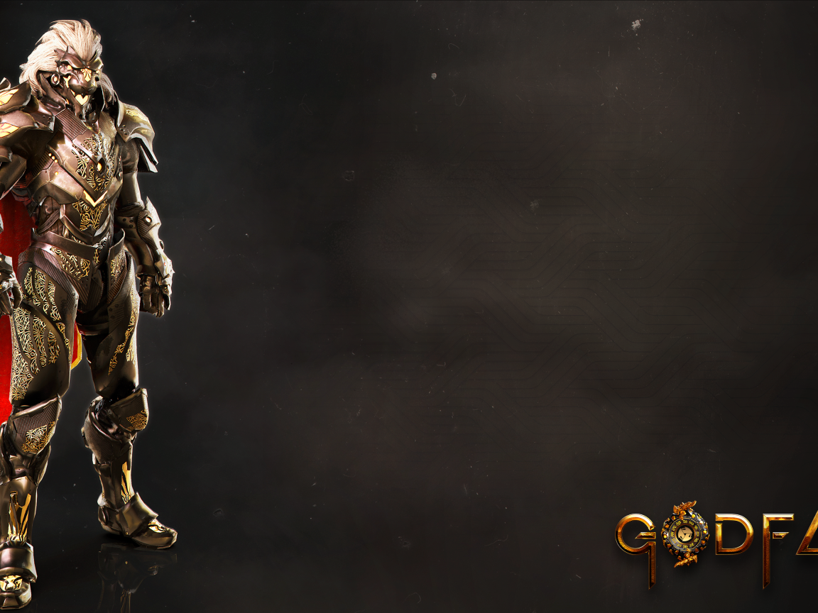 Воин из новой компьютерной игры Godfall, 2020