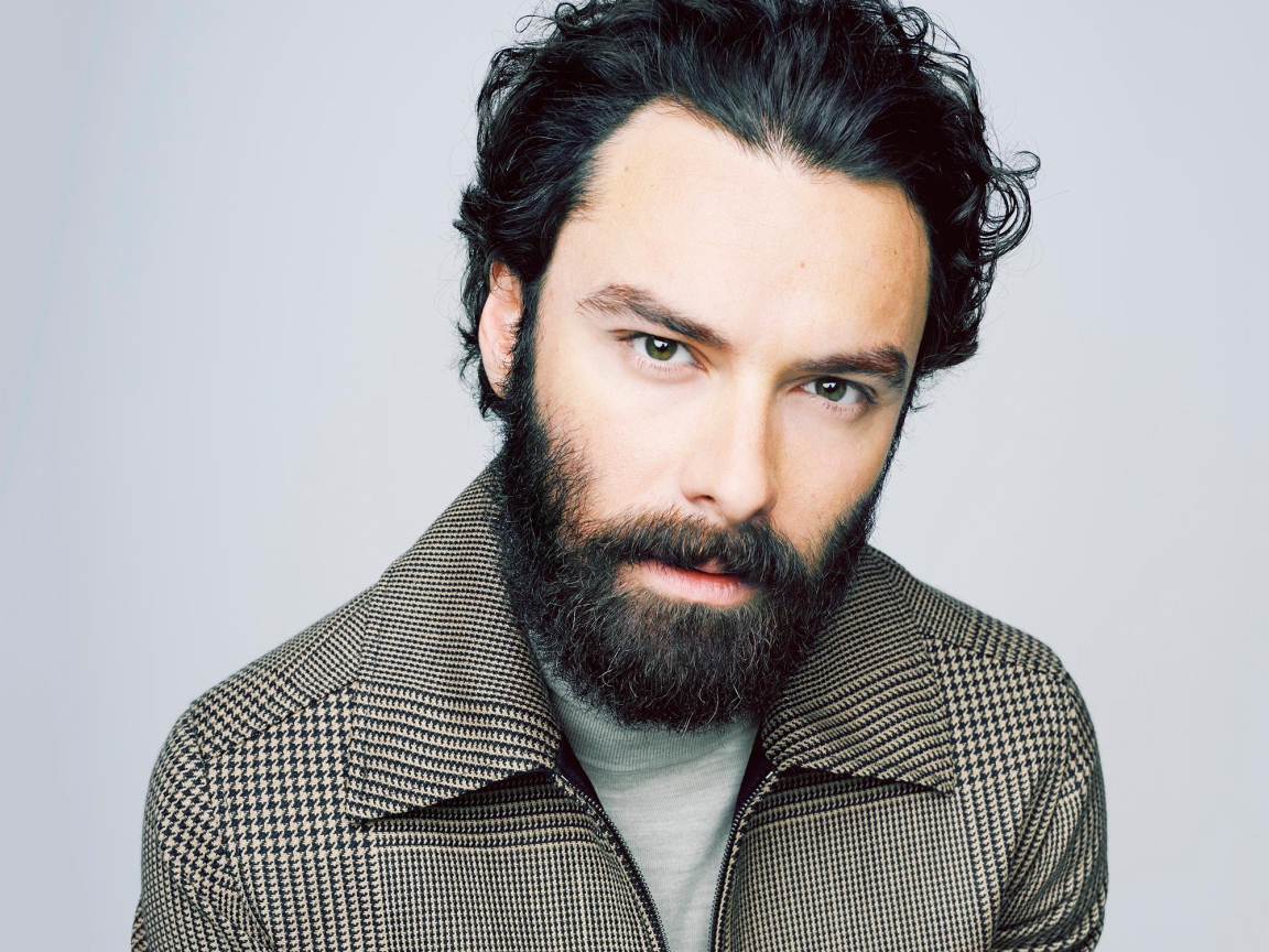 Темноволосый мужчина, актер Эйдан Тёрнер