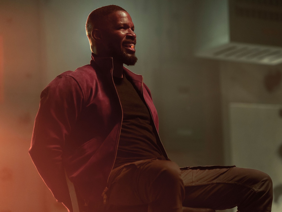 Актер Джейми Фокс в фильме Проект «Сила», 2020