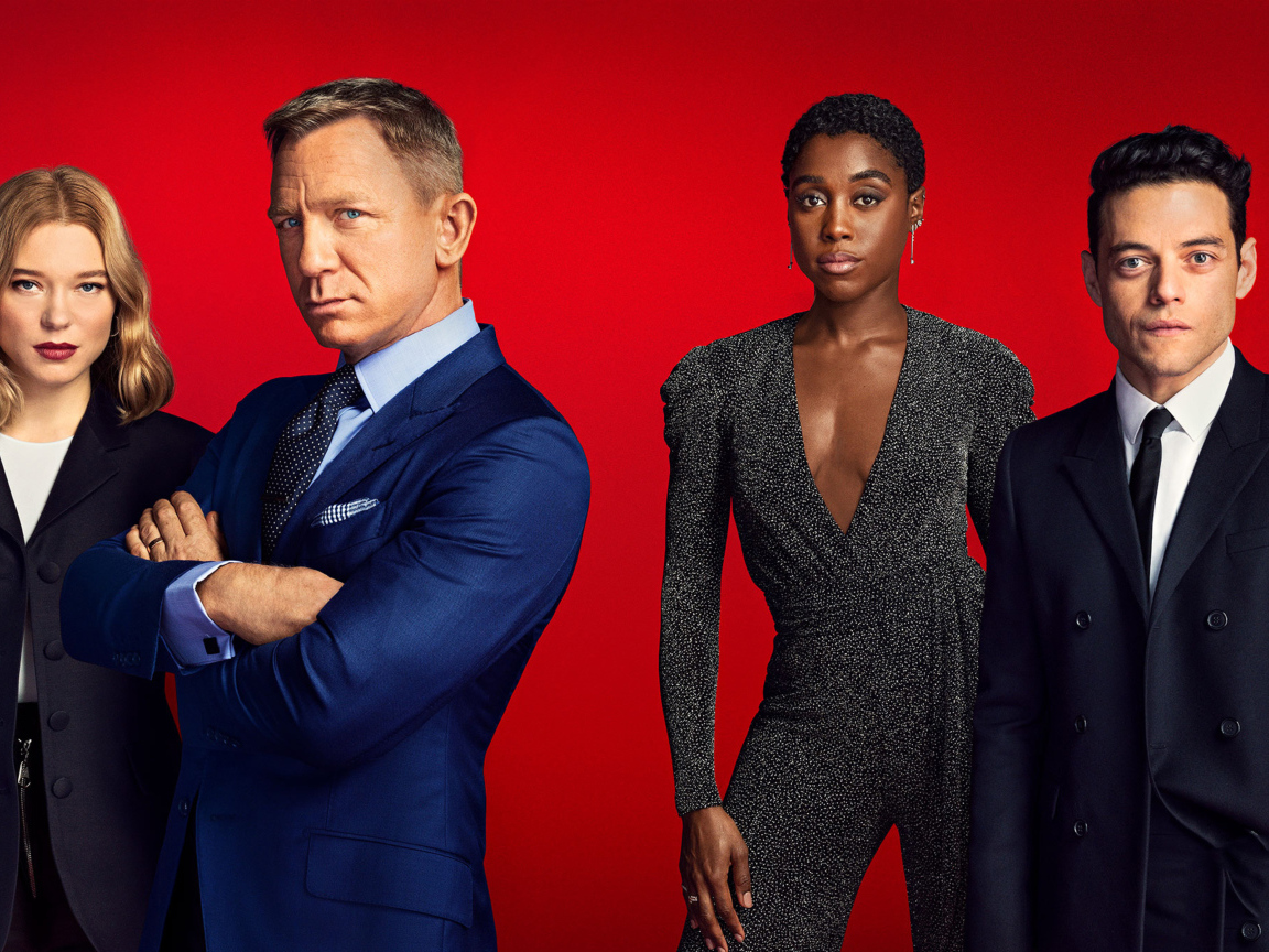 Персонажи нового фильма Не время умирать, 2020