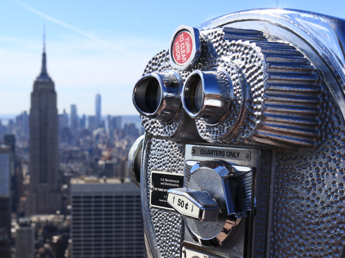 Бинокль для просмотра достопримечательностей 