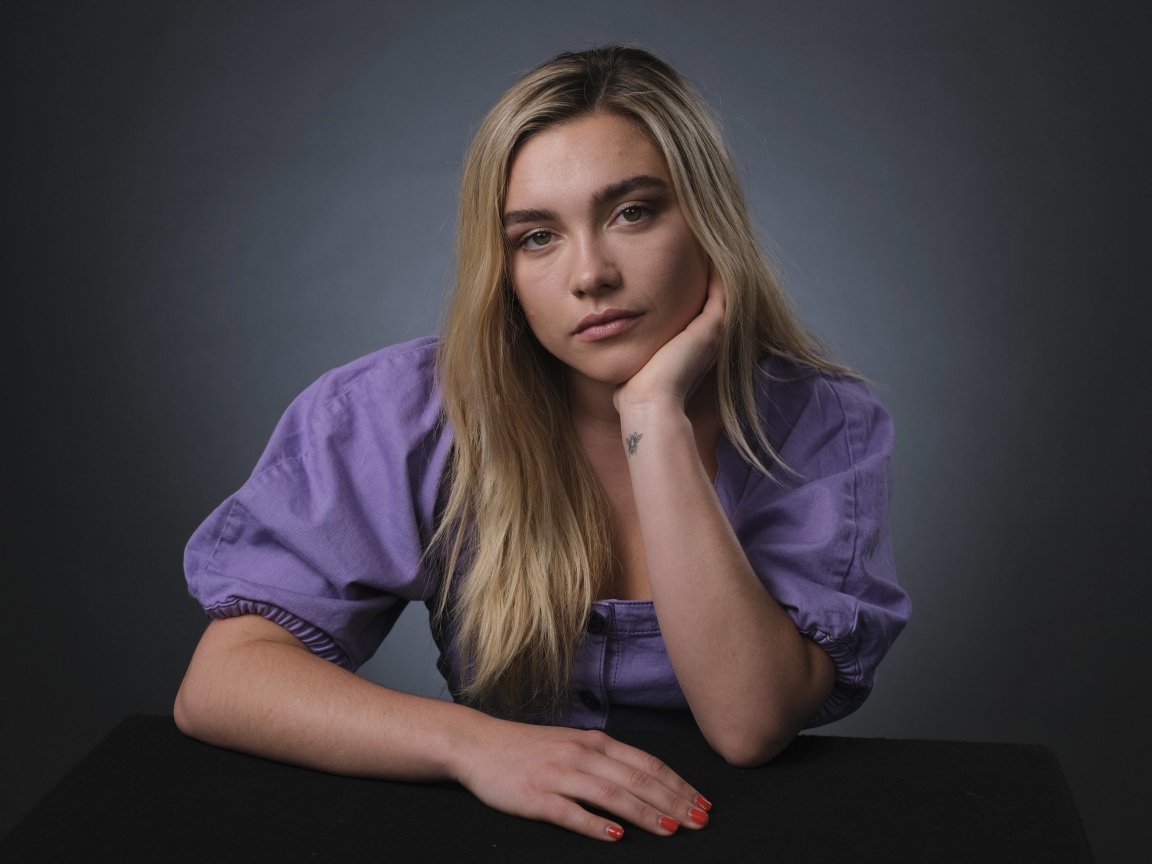 Британска актриса Флоренс Пью с татуировкой на руке