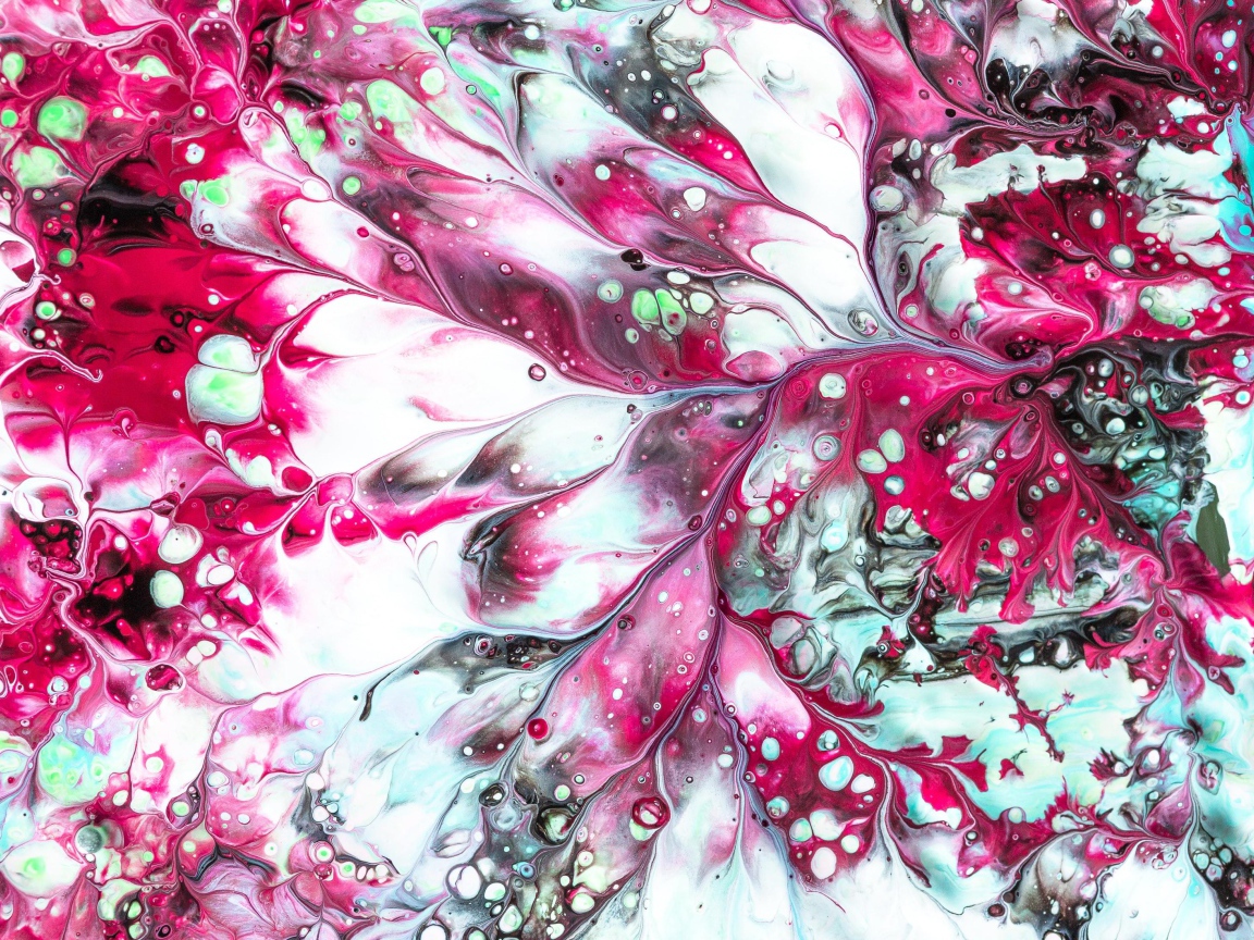 Красивый разноцветный узор абстракция