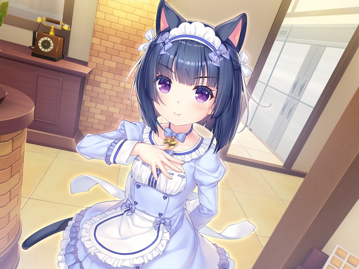 Девушка аниме Minazuki Shigure в форме 