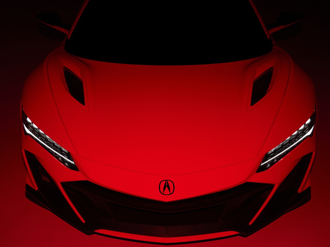 Капот автомобиля Acura NSX Type S, 2022 года