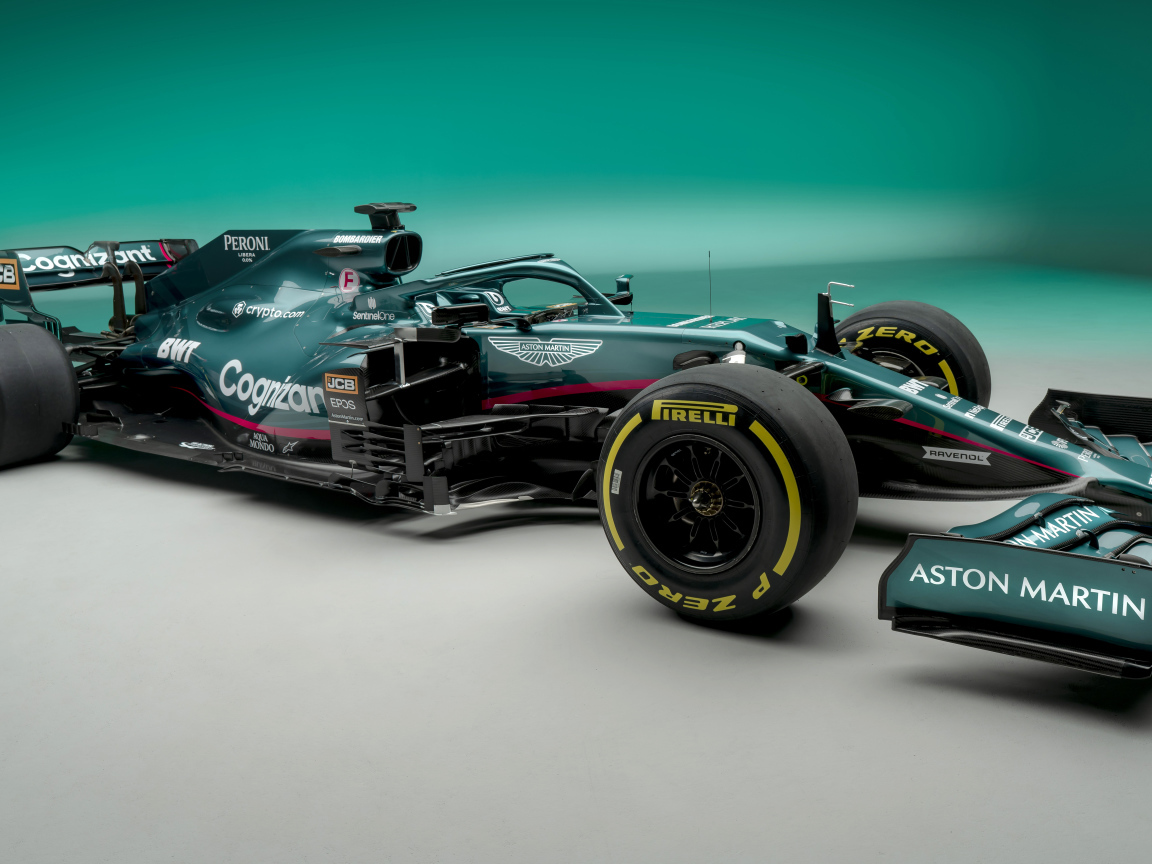 Гоночный автомобиль Aston Martin AMR21 2021 года серии  F1