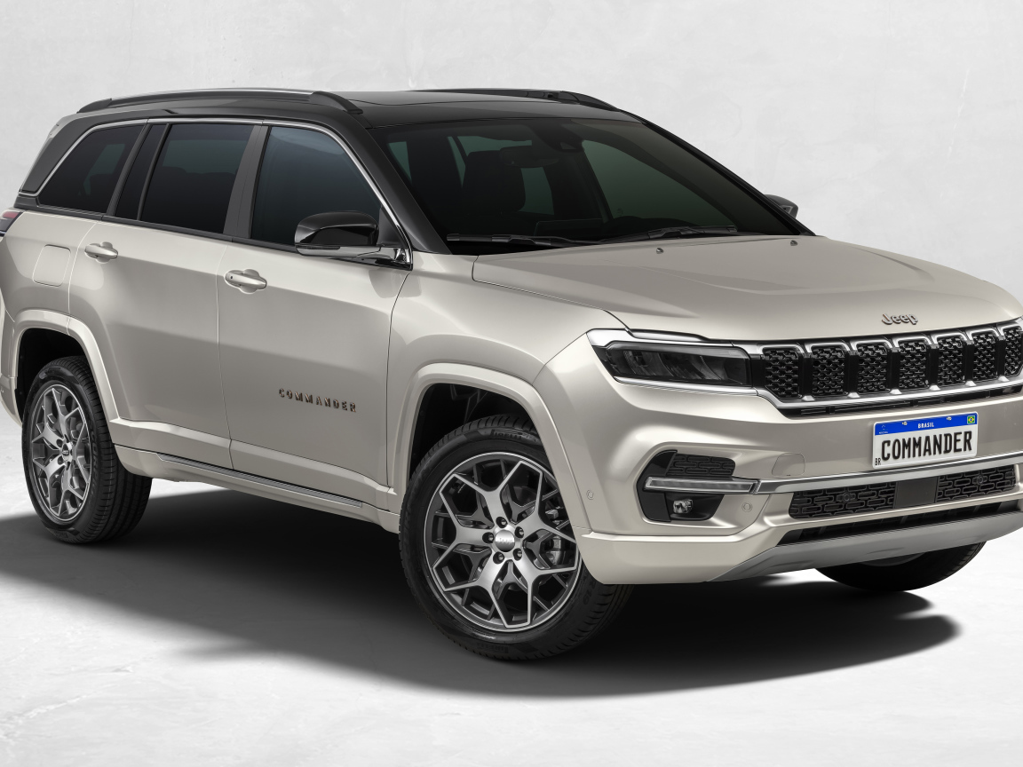 Серебристый Jeep Commander Overland TD380 4x4, 2021 года