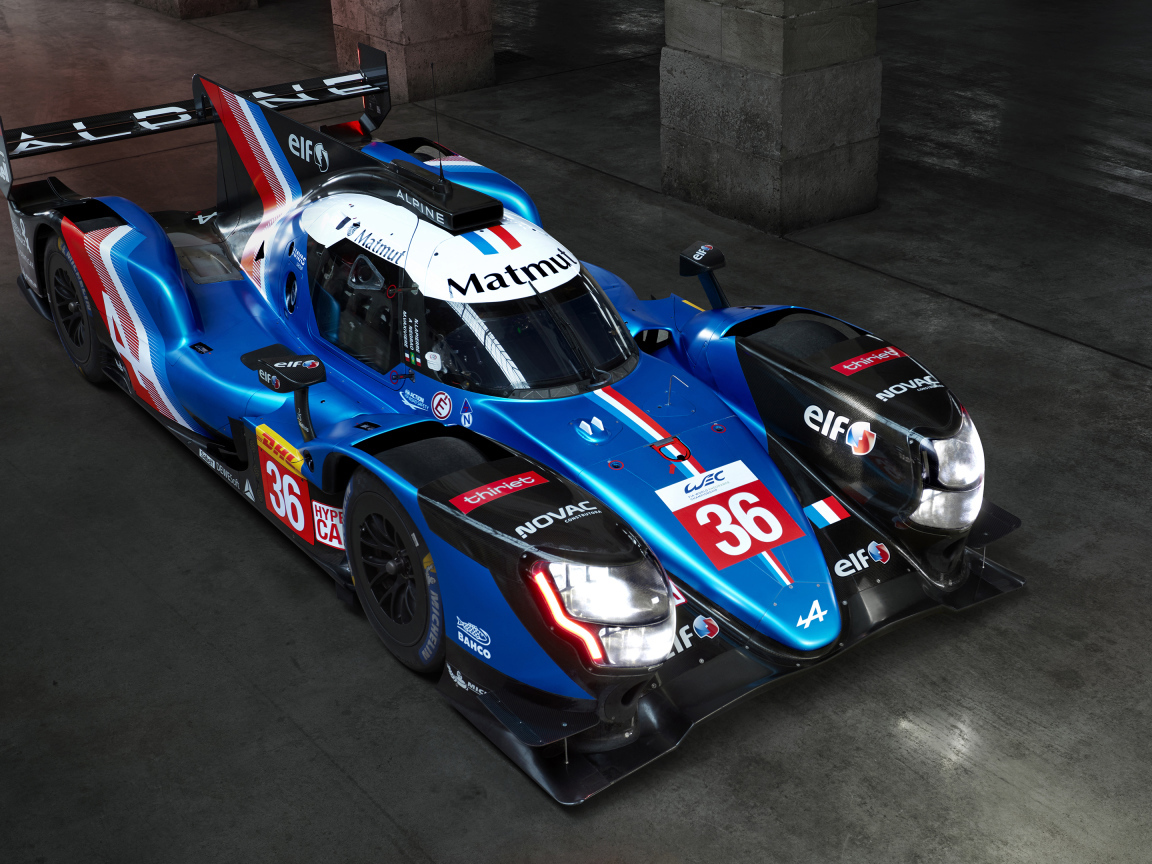 Гоночный спорткар Alpine A480 2021 года