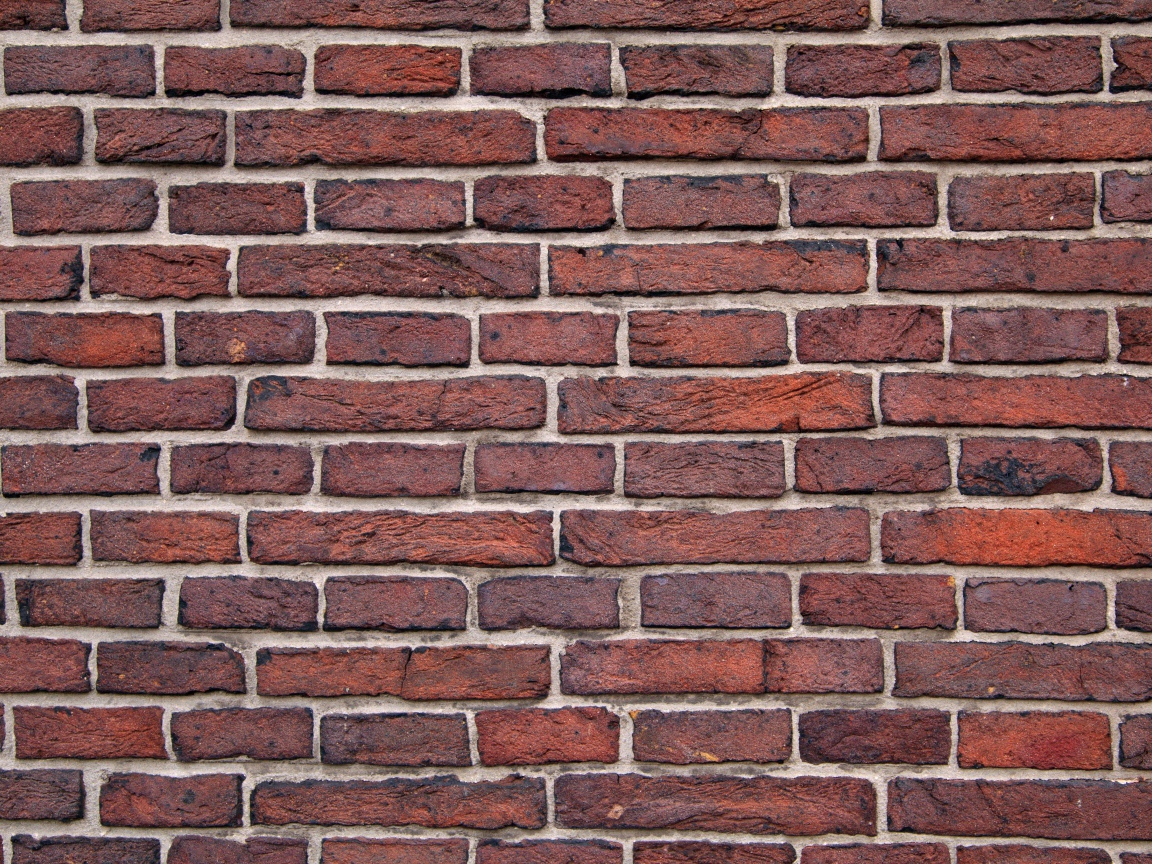 Коричневая кирпичная стена, фон 