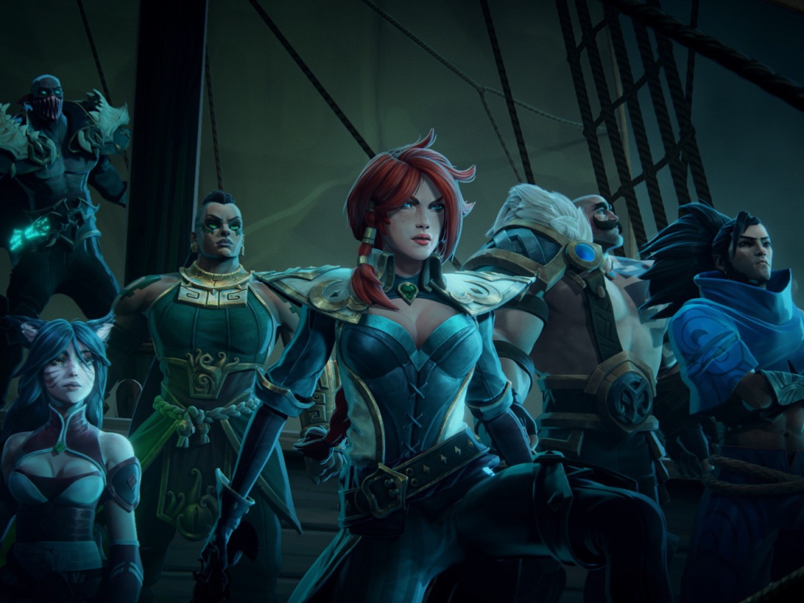 Персонажи новой компьютерной игры  Ruined King: A League of Legends Story, 2021