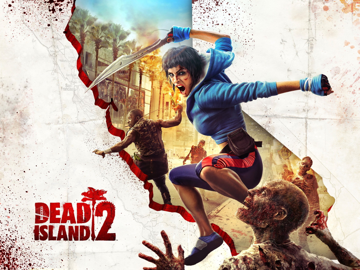 Постер ролевой игры  Dead Island 2