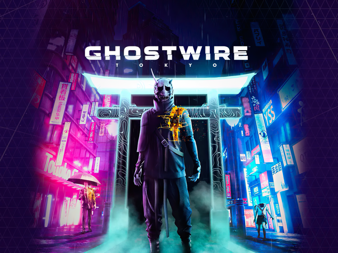Постер компьютерной игры GhostWire: Tokyo, 2021