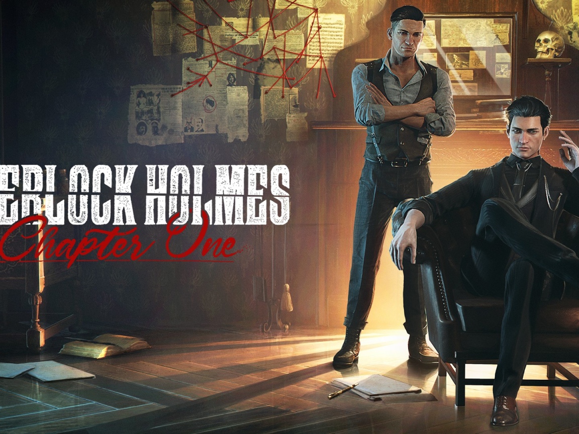 Постер компьютерной игры  Sherlock Holmes Chapter On, 2021