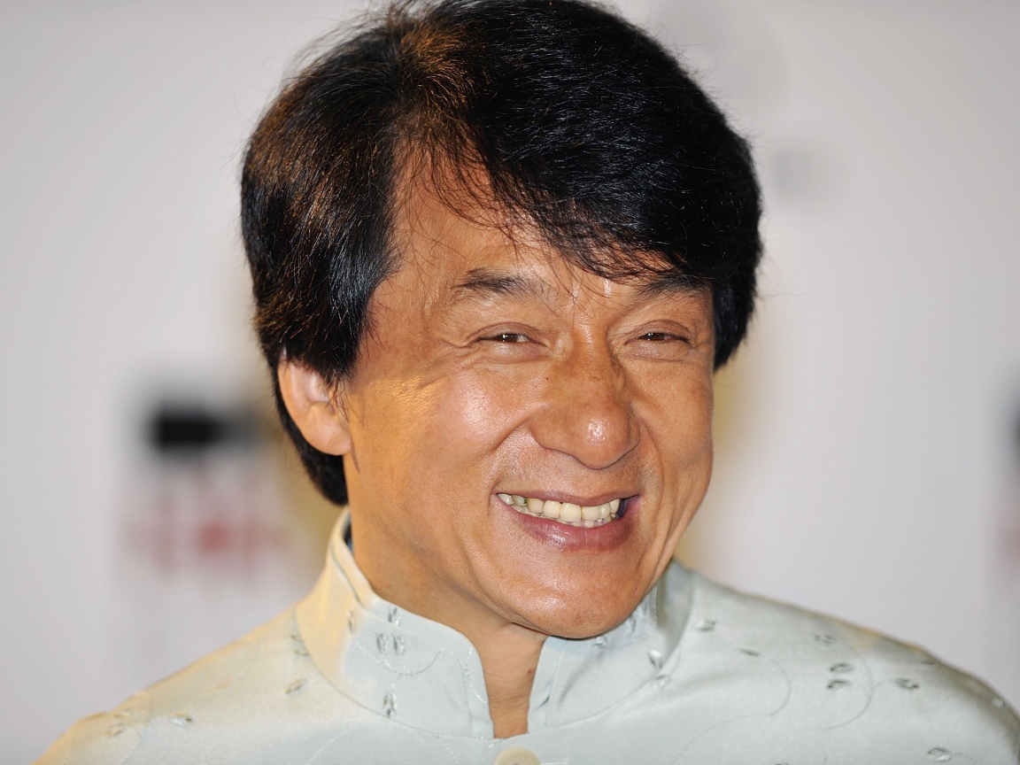 Милая улыбка актера Джеки Чана