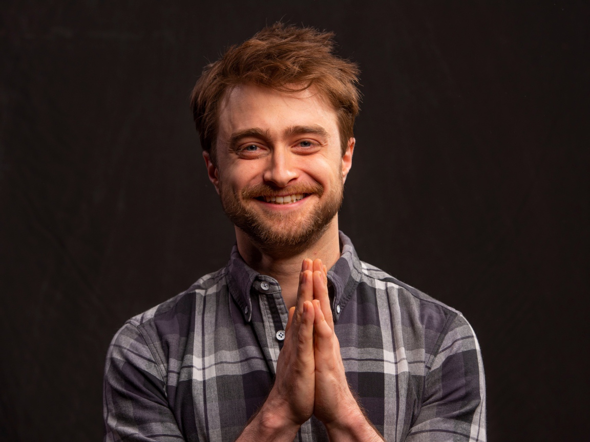 Smiling Man, actor Daniel Radcliffe