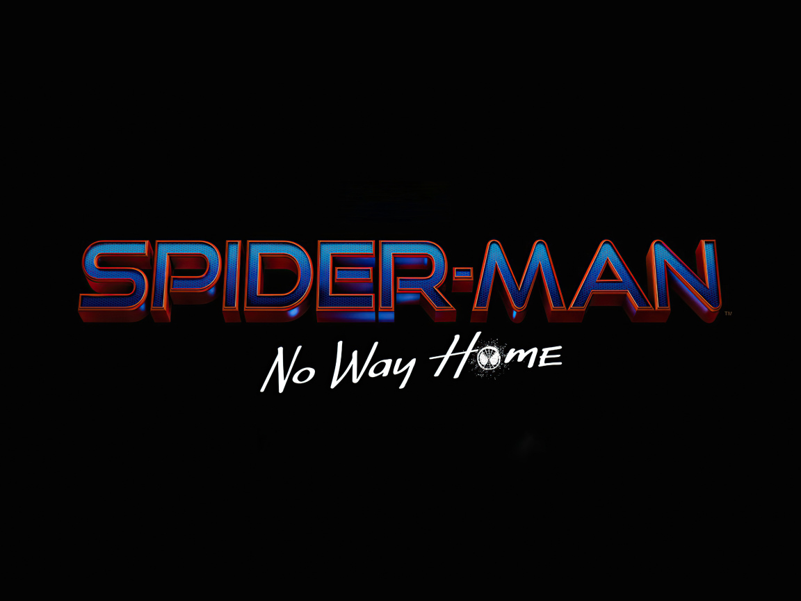 Постер нового фильма Человек-паук: Нет пути домой на черном фоне