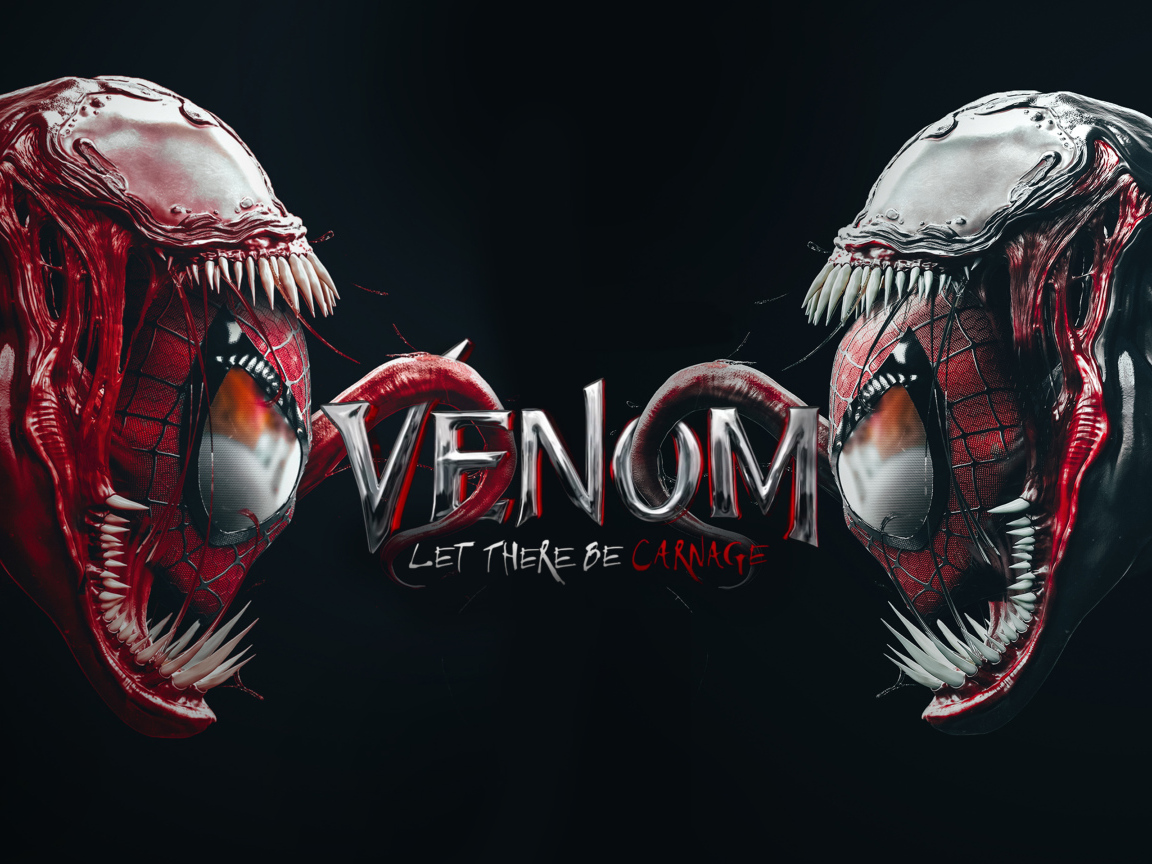 Постер нового фильма Веном 2, 2021