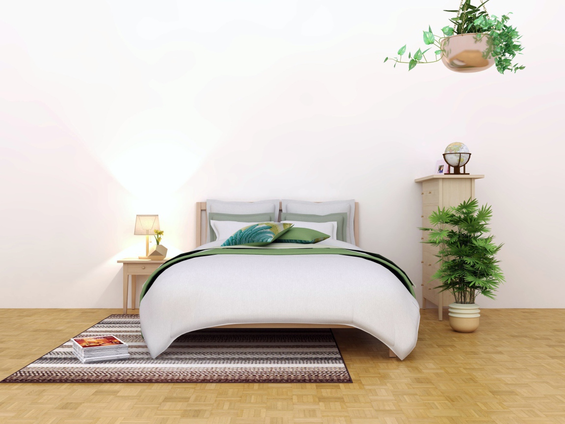 Спальная комната в стиле минимализм