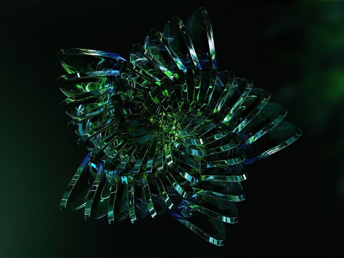 Абстрактный зеленый цветок фон для Motorola Moto RIZR