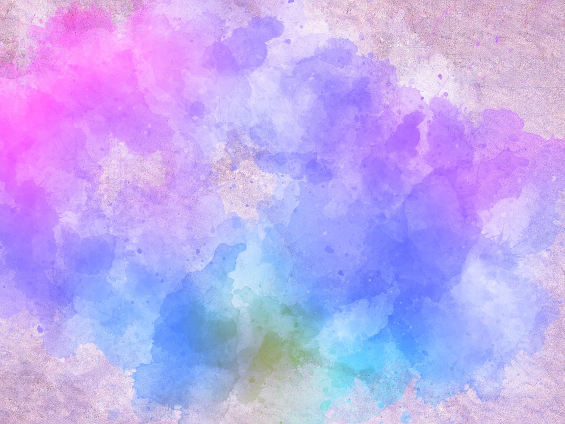 Разноцветные размытые краски 