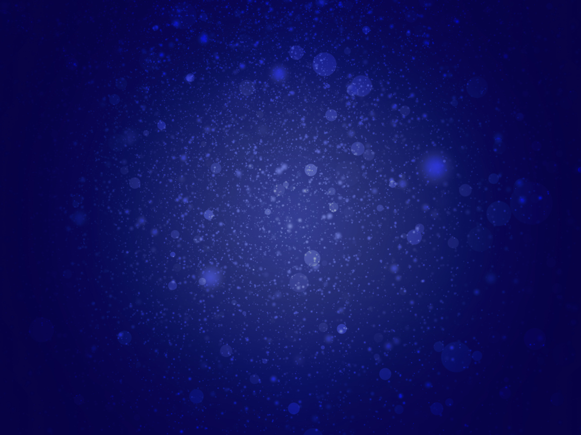 Белые абстрактные блики на синем фоне