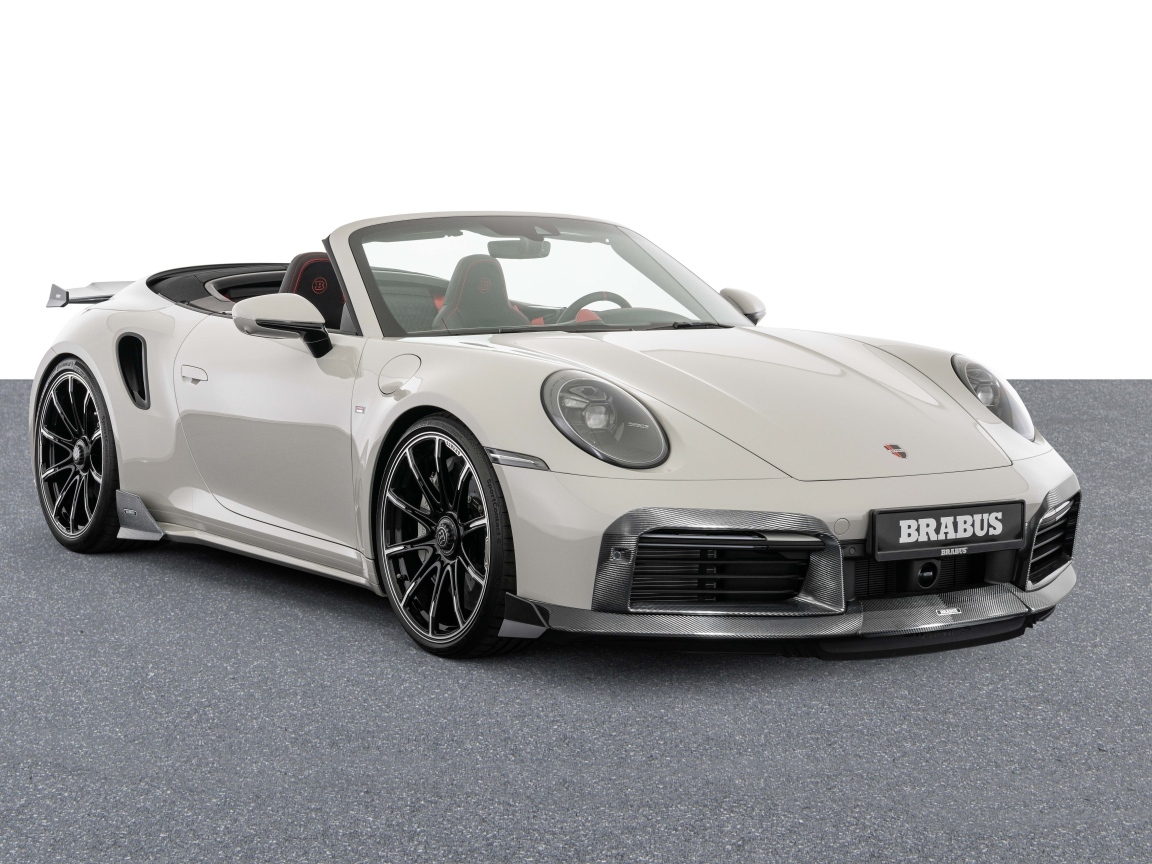 Серебристый Brabus 820 Cabriolet