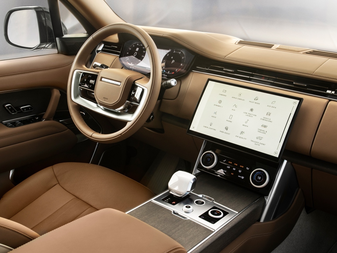Салон автомобиля Range Rover SV Serenity P530 LWB 2023 года