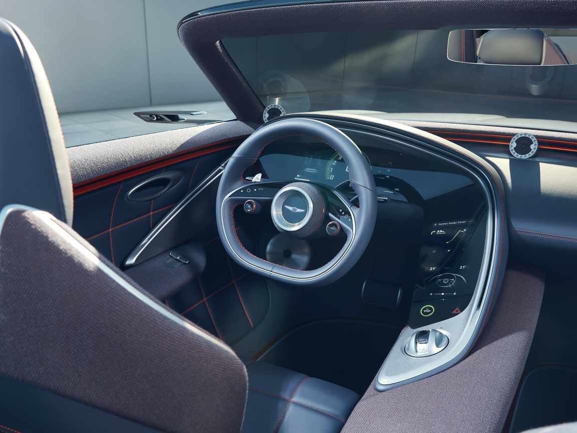 Салон  автомобиля Genesis X  2023 года