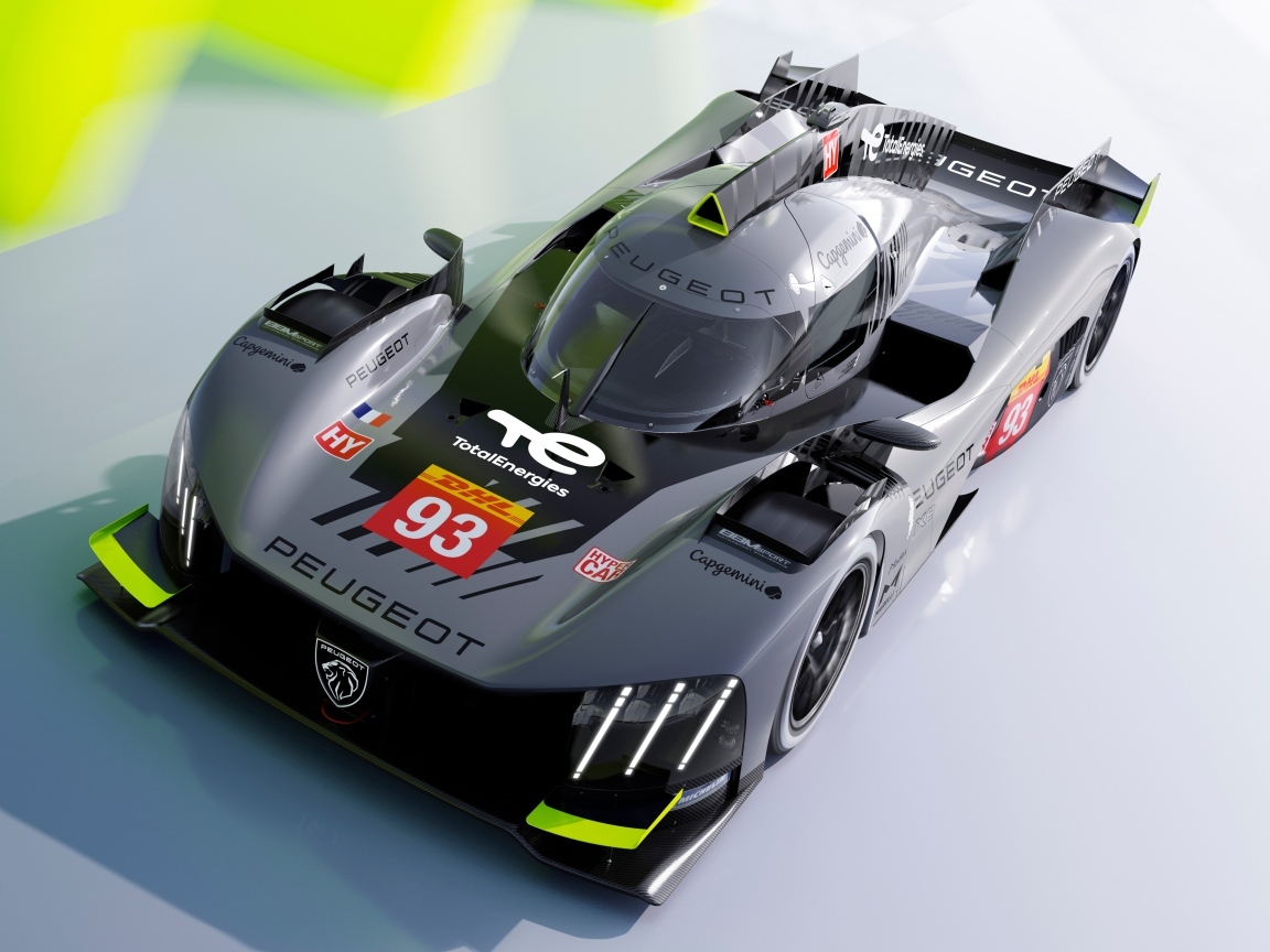 Спортивный автомобиль Peugeot 9X8 2022 года