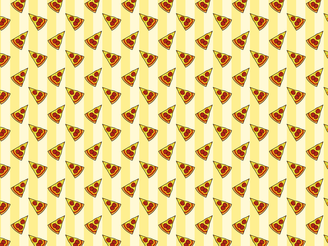 Кусочки пиццы на фоне 