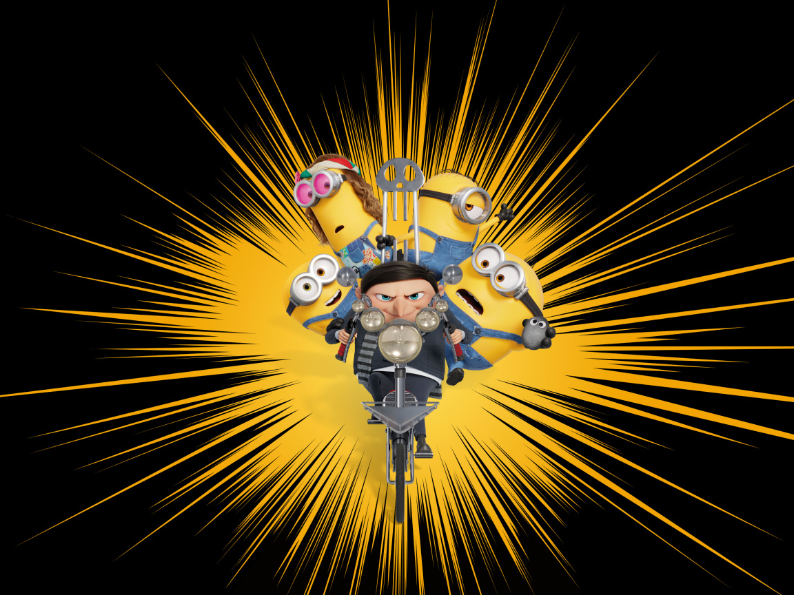 Постер мультфильма Миньоны: Грювитация