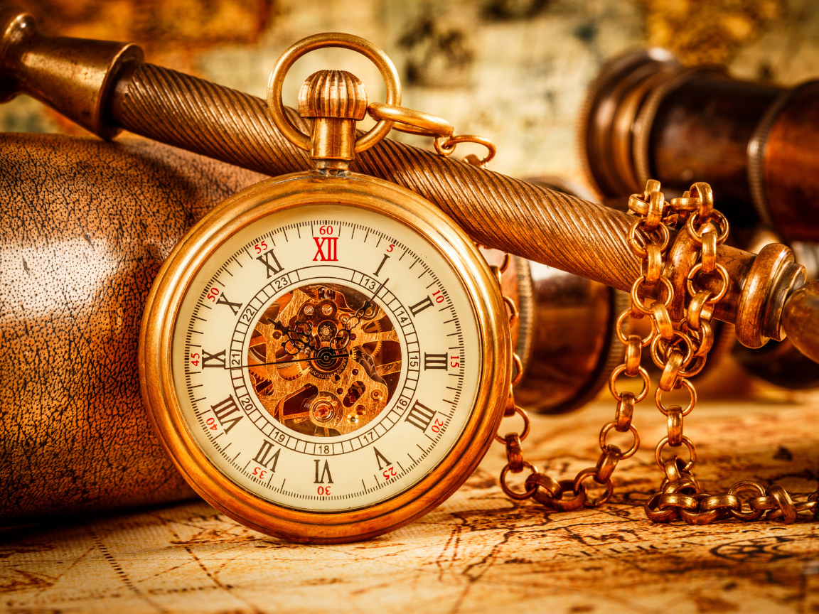 Антикварные карманные часы