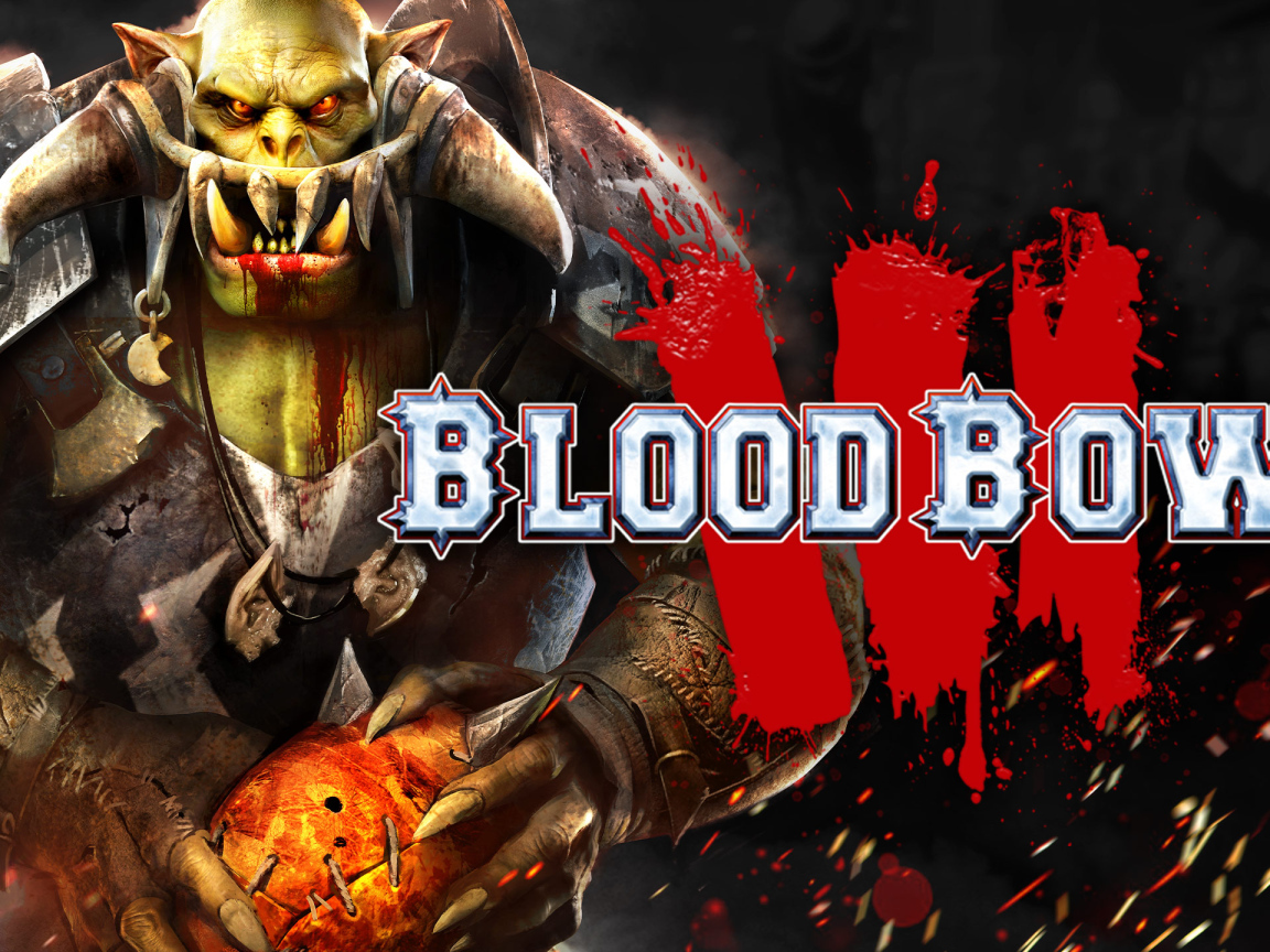 Постер компьютерной игры Blood Bowl 3