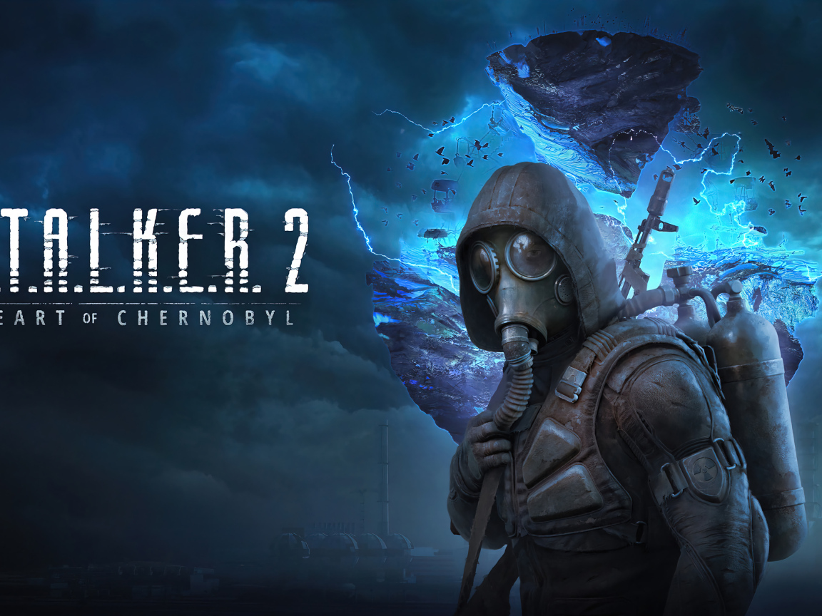 Постер компьютерной игры S.T.A.L.K.E.R. 2: Heart of Chornobyl, 2023