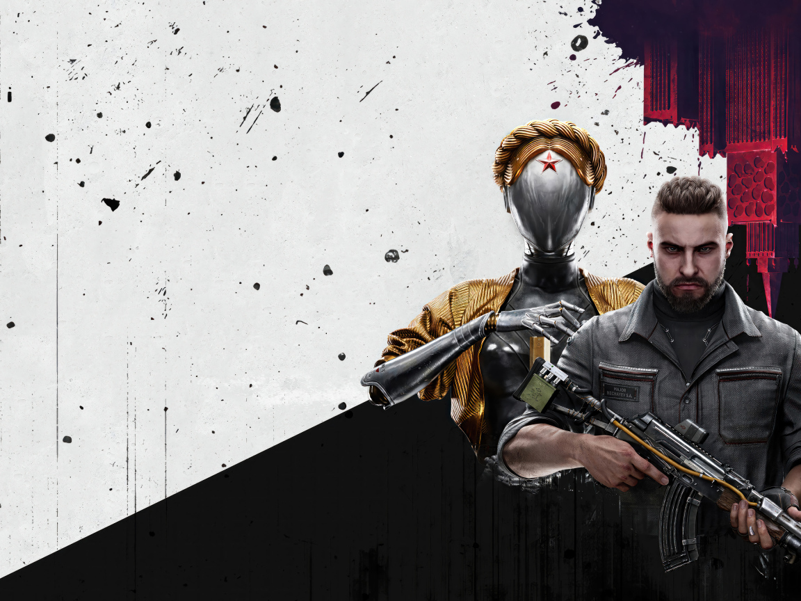 Постер новой компьютерной игры Atomic Heart