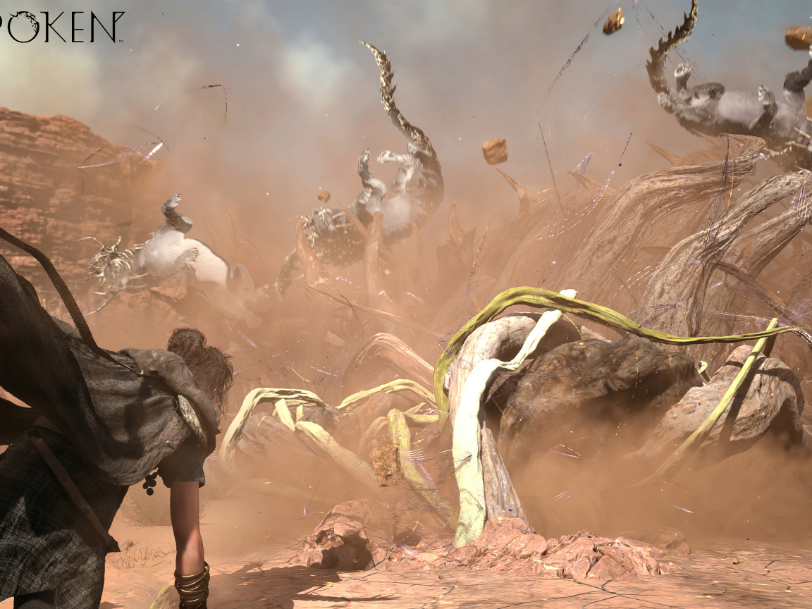 Скриншот компьютерной игры Forspoken, 2023