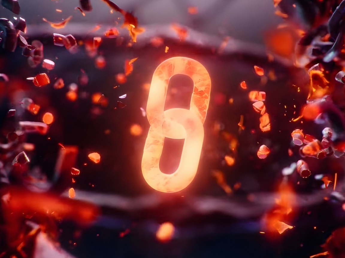 Логотип компьютерной игры Tekken 8