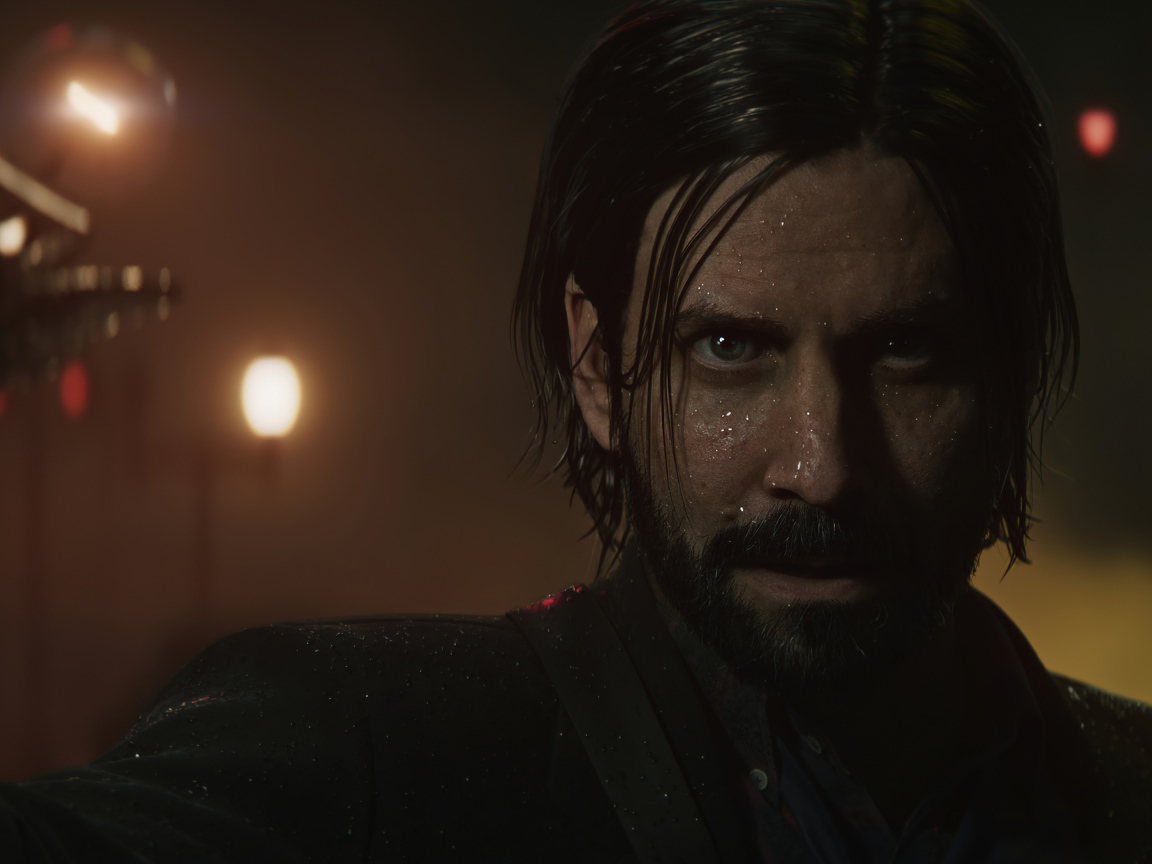 Персонаж компьютерной игры Alan Wake 2