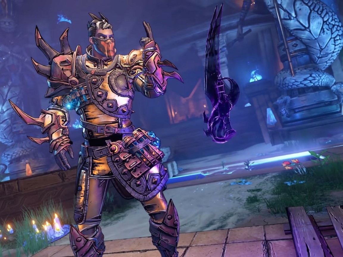 Постер компьютерной игры Tiny Tina's Wonderlands