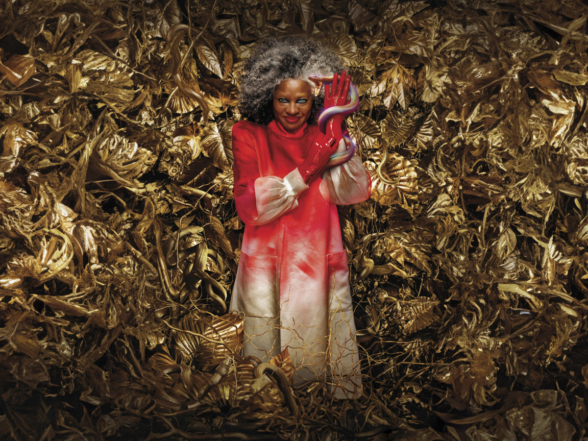 Актриса Вайола Дэвис в фильме Голодные игры: Баллада о змеях и певчих птицах, 2023