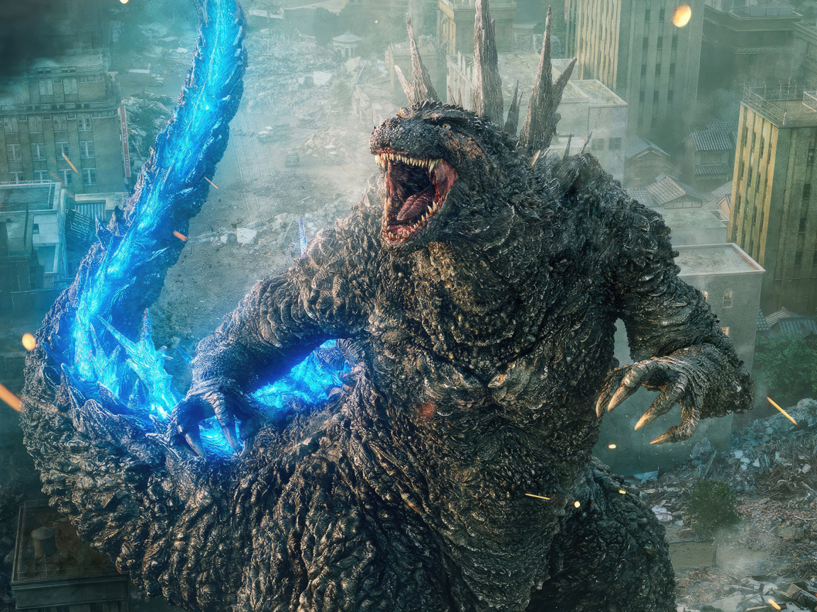 Монстр из фильма Годзилла -1.0