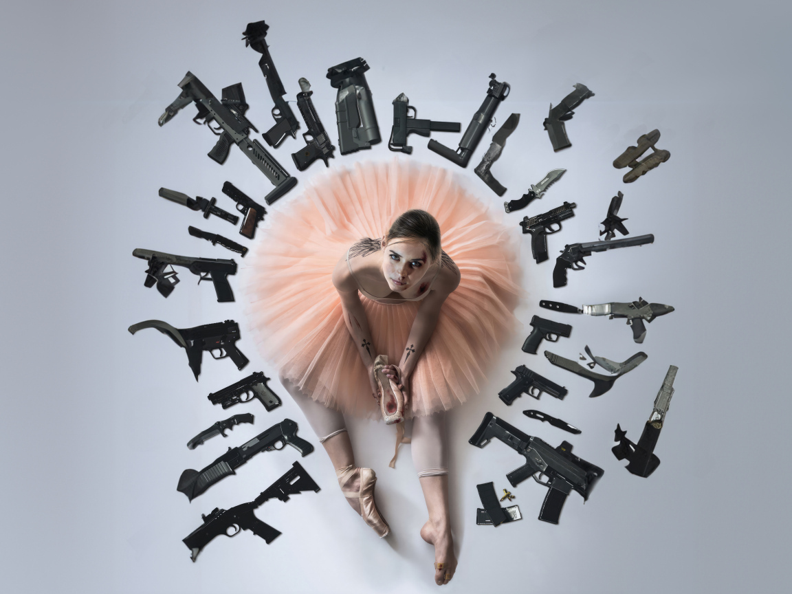 Постер нового боевика Балерина, 2024