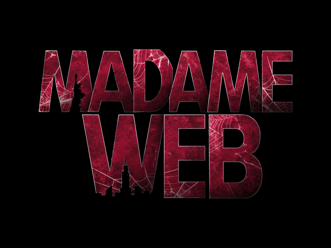 Постер нового фильма Мадам Паутина 2024