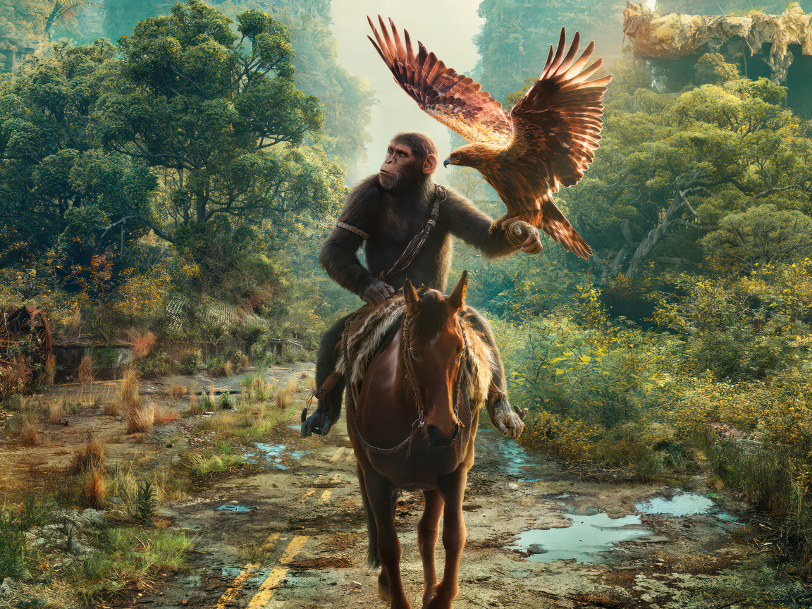 Постер нового фильма Планета обезьян: Королевство