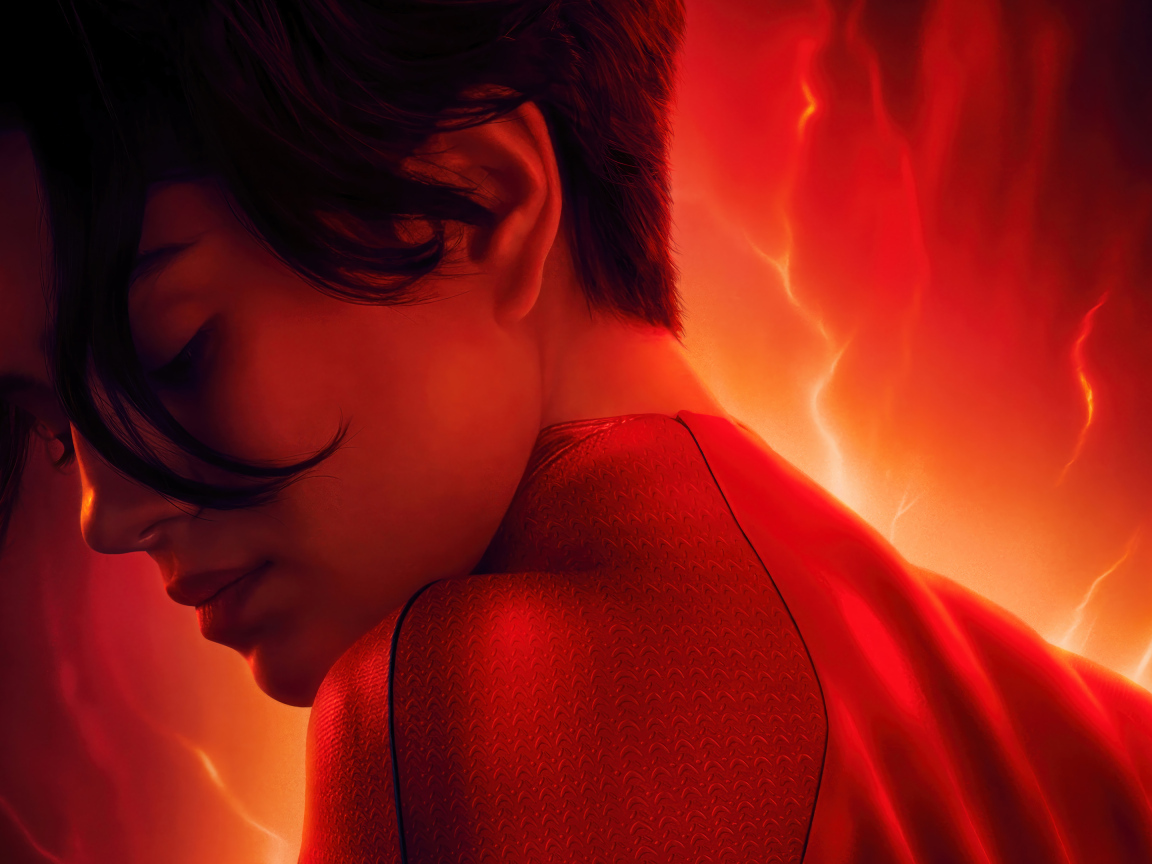 Супердевушка из фантастического фильма Флэш