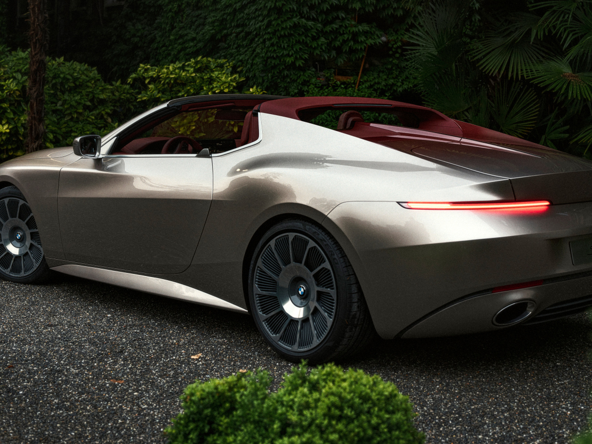 Авто BMW Concept Skytop 2024 года вид сзади