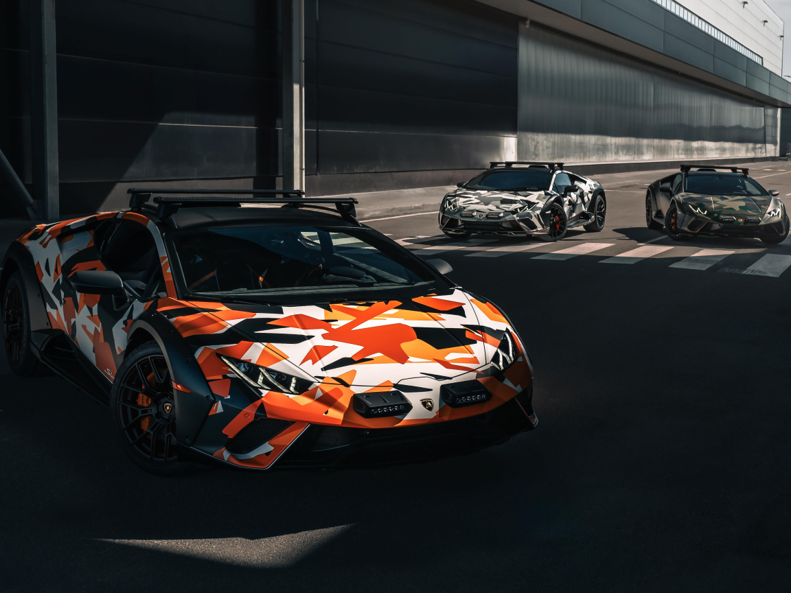 Быстрые автомобили Lamborghini Huracán Sterrato All-Terrain Ad Personam 2024