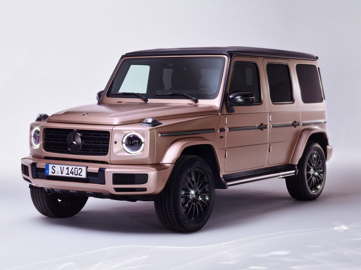 Стильный автомобиль Mercedes-Benz G 500 Stronger Than Diamonds